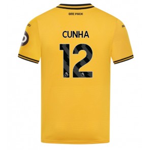 Wolves Matheus Cunha #12 Hemmatröja 2024-25 Kortärmad